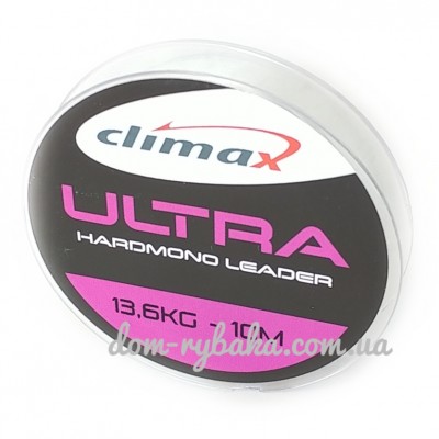 Повідковий матеріал Climax Ultra Hard Mono 0.60 мм 30 Lb 13.6 кг 10м (32900)