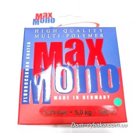 Леска Climax Max mono Fluorocarbon Coated multipolymer 0.25 мм 5 кг 300м оливковая (30433)