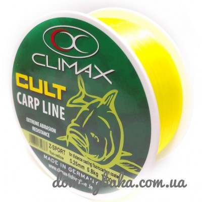 Леска Climax  Carp LINE Z-Sport желтый (269220 )