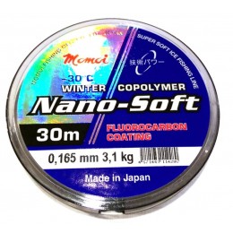 Волосінь Momoi Nano-Soft Winter Fluorocarbon Coating 0.165мм 3.1kг 30м прозора (9995077)