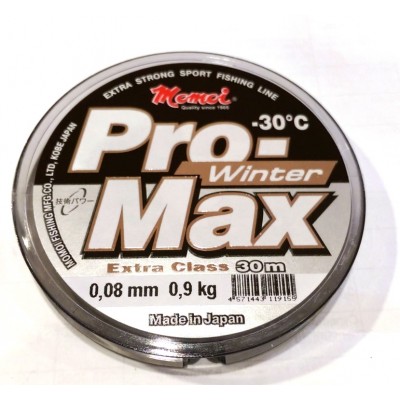 Волосінь Momoi Pro Max Winter Strong 0.08мм 0.9kг 30м прозора (9995072)