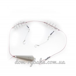 Снасть в сборе "Убийца карася" 2 пружины нерж. отвод (9997105) Снасть в сборе "Убийца карася" 2 пружины нерж. отвод (9997105)