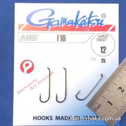 Крючок нахлыстовый Gamakatsu F16 №12 25 шт (14664801200) Крючок нахлыстовый Gamakatsu F16 №12 25 шт (14664801200)