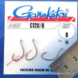 Гачок GAMAKATSU C12U / B №8 25 шт бронза колечко (14677900800) Гачок GAMAKATSU C12U / B №8 25 шт бронза колечко (14677900800)