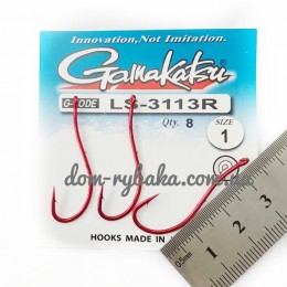 Гачок Gamakatsu LS-3113R Ring Eye Serie №01 8шт (149003001)
