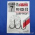Гачок Fanatik Carp profi 1026 №7 з колечком 6 шт (9996558)
