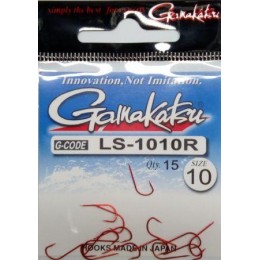 Крючок Gamakatsu LS-1010R №10 15шт(9994877)