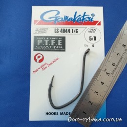 Гачок Gamakatsu LS-4644F тефлон №5 / 0 4шт (14913300500) Гачок Gamakatsu LS-4644F тефлон №5 / 0 4шт (14913300500)
