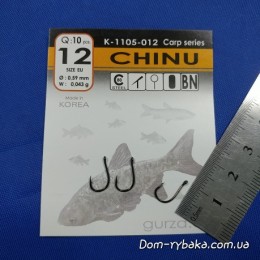 Гачок Gurza Chinu №12 10 шт (9996523) Гачок Gurza Chinu №12 10 шт (9996523)