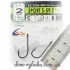 Крючок Gurza S-59 2bh №10 10шт насечки (9998193)