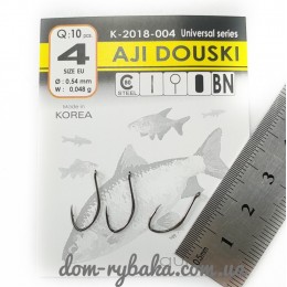 Гачок Gurza Aji Douski №4 10 шт (9998100) Гачок Gurza Aji Douski №4 10 шт (9998100)
