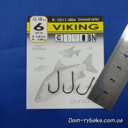 Гачок Gurza Viking №6 10 шт (9996530) Гачок Gurza Viking №6 10 шт (9996530)