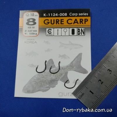 Гачок Gurza Gure Сarp №8 10шт (9996516)