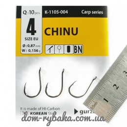 Гачок Gurza Chinu №4 10шт (9997908)