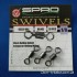 Вертлюг Spro Rolling swivell 1.0 60кг 10шт (4553091)