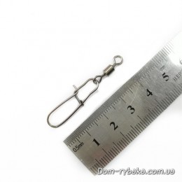 Застібка з верт. Dragon Duo Lock Snap 002s 38кг 10шт (5055002)