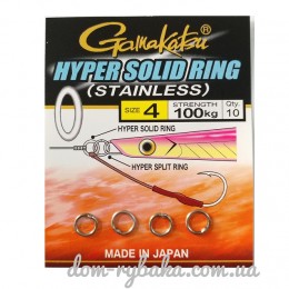 Кольца заводные Gamakatsu HYPER SOLID RING  (9997890)
