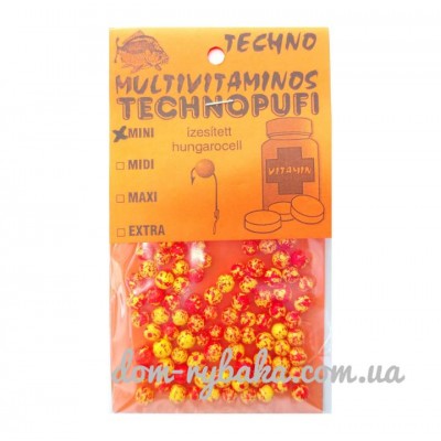 Пенопластовые шарики Techno Technopufi Multivitamonos  (9996807)