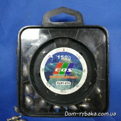 Набор грузил с кембриками ЕOS   150гр  СLH1-014 (522252)