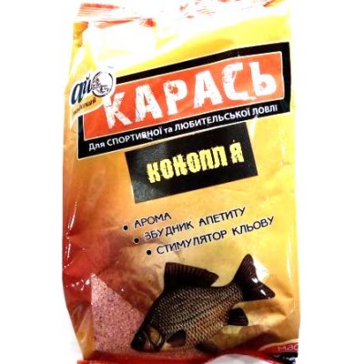 Прикормка Ай Підсікай Карась Конопля 500гр (9994929)