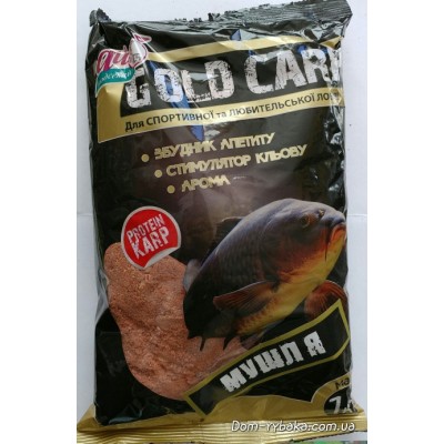 Прикормка Ай Підсікай Gold Carp Ракушка 1кг (9996267)