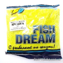 Флюоро Крошка желтая Fish Dream 0,3 кг (9997082) Флюоро Крошка желтая Fish Dream 0,3 кг (9997082)