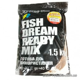 Прикормка Fish Dream Ready Mix Карп Карась готовая увлажненная 1.5 кг (9998010)