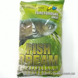 Прикормка Fish Dream Товстолобик Амур 10кг 1 ящик (9993347)