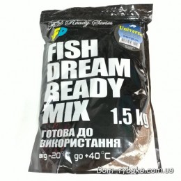 Прикормка Fish Dream Ready Mix Универсал готовая увлажненная 1.5 кг (9998011)