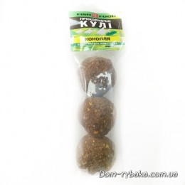Шары прикормочные Fish food конопля 3шт 0.3 кг (9998002) Шары прикормочные Fish food конопля 3шт 0.3 кг (9998002)