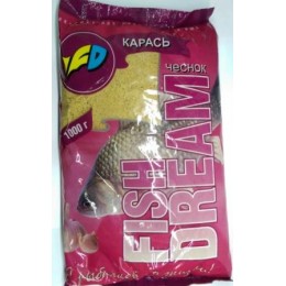 Прикормка Fish Dream "Карась чеснок" 1кг(9991103)*