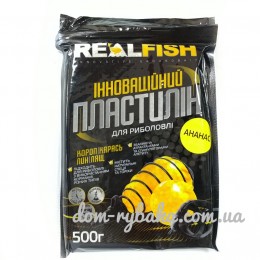 Пластилин Real fish Ананас 0.5 кг (9998118)