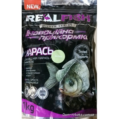 Прикормка Real fish Карась Халва 1кг (9996147) Прикормка Real fish Карась Халва 1кг (9996147)
