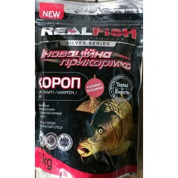 Прикормка Real fish Короп Кальмар Восьминіг 1кг (9996148)