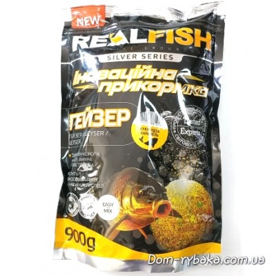 Прикормка Real fish Гейзер Кукуруза Карамель 0.9 кг (9997153) Прикормка Real fish Гейзер Кукуруза Карамель 0.9 кг (9997153)