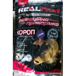 Прикормка Real fish Карп Слива 1кг (9996151) Прикормка Real fish Карп Слива 1кг (9996151)