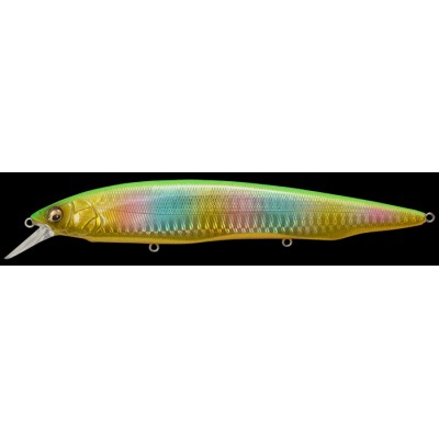 Воблер MEGABASS KANATA AYU 160F SW колір GG GOLD LIME RAINBOW 30гр 160мм Floating (28469)