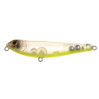 Воблер MEGABASS DOG-X Jr. COAYU колір LASER BEAM 5.6гр 71мм Floating (17430)