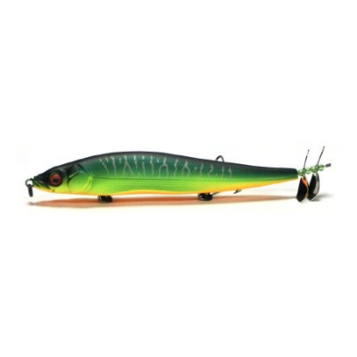 Воблер MEGABASS ONETEN LAPSTICK колір MAT TIGER 10.5гр 110.5мм Floating (19798)