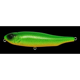 Воблер MEGABASS GIANT DOG-X цвет GREEN RAT SNAKE 14гр 98мм Floating(21055)