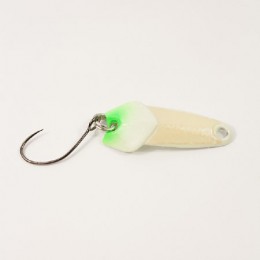 Блесна MEGABASS IZABELLA ABALONE (1.4G) цвет AB GLOW-LIME SPOT 1.4гр (23519)