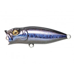 Воблер MEGABASS POPX цвет GLX COSMIC BLACK BASS 7гр 64мм Floating(23542)