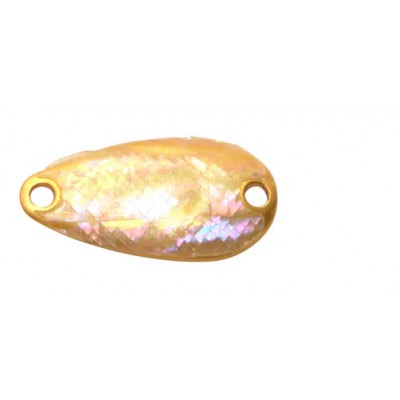 Блешня MEGABASS GREAT HUNTING ABALONE (1.5G) колір AB PEARL GOLD 1.5гр (26564)