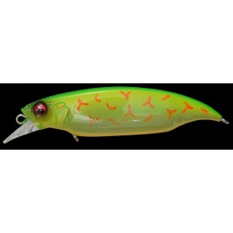 Воблер MEGABASS ELBO цвет CRACK LIME CHART BACK 10.5гр 78мм Floating(27599)