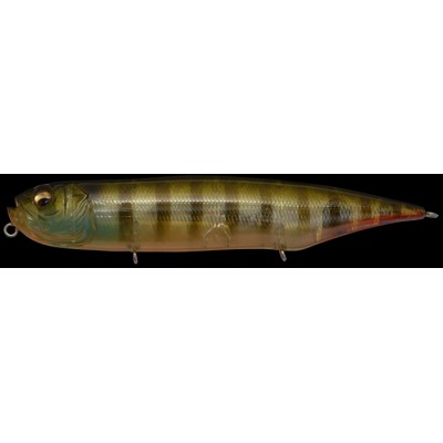 Воблер MEGABASS DOG-X DIAMANTE (RATTLE IN) колір BIWAKO CLEAR GILL 21гр 120мм Floating (28142)