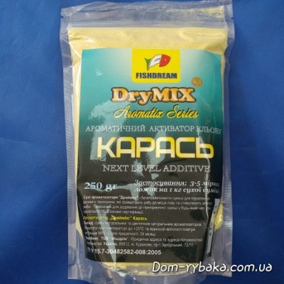 Активатор клювання Fish Dream Карась сухий 250 грам (9996714)