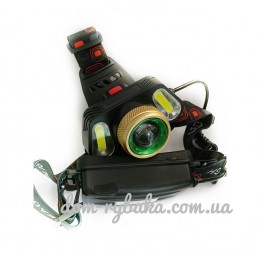 Фонарь аккумуляторный на голову  LED (9997312)