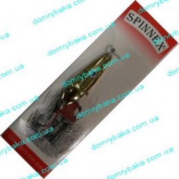 Блесна Spinnex Krocodile 10гр золото (9993997) Блесна Spinnex Krocodile 10гр золото (9993997)