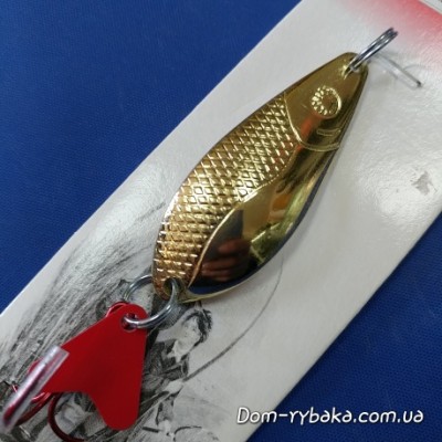 Блешня Spinnex Bass 15гр золото (9993603)