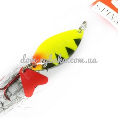 Блешня Spinnex Perch Alga 15гр жовто-чорна (9999199)